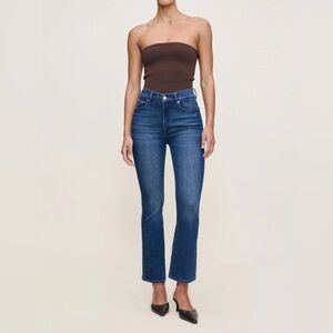 BNWT DL1961 Bridget Boot High Rise Instasculpt™ Crop Jeans size 27